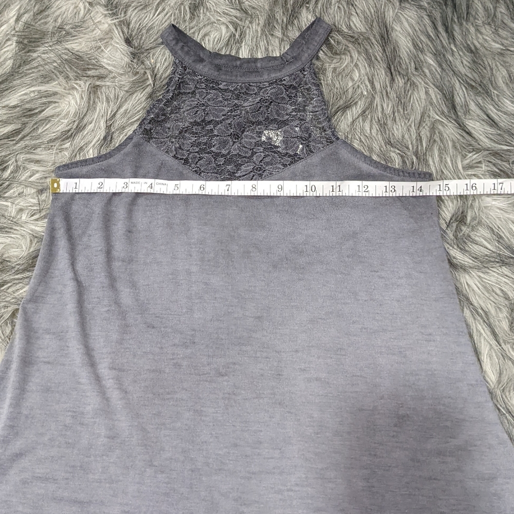 🖤SOLD🖤NWOT Mudd gray skater dress - Picture 7 of 8